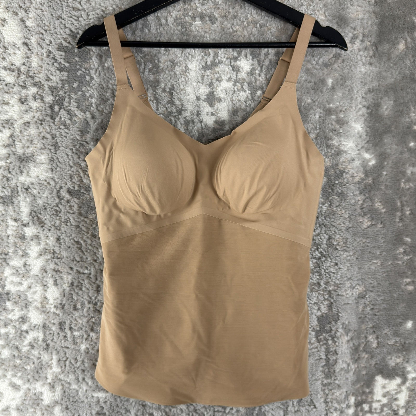 New Honeylove Sz Xl Liftwear Cami Compression Shapewear Tank Top Tan Sleeveless